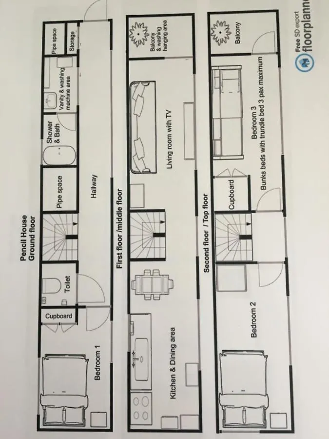 Pencil House - 10 Mins Walk To Shinjuku Villa Tokyo Holiday home